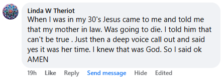 A miracle story was shared with me in January 2026.