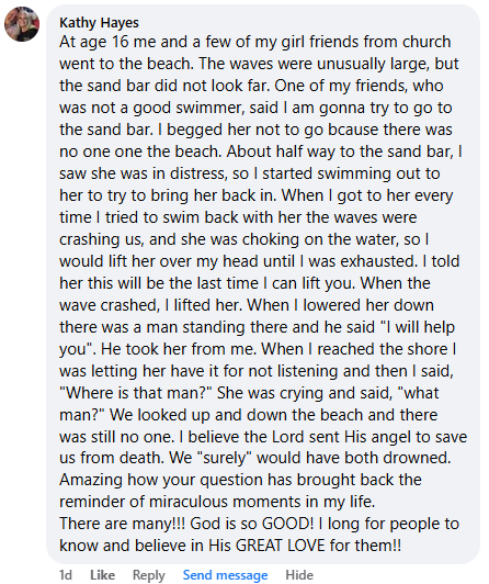 A miracle story was shared with me in January 2026.