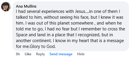 A miracle story was shared with me in January 2026.