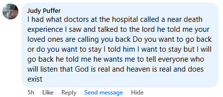 A miracle story was shared with me in January 2026.