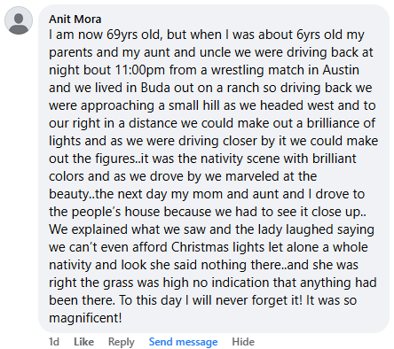 A miracle story was shared with me in January 2026.