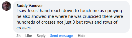 A miracle story was shared with me in January 2026.
