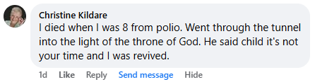 A miracle story was shared with me in February 2026.