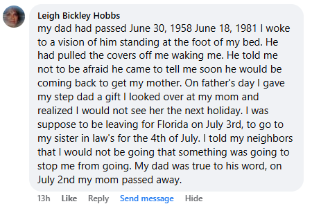 A miracle story was shared with me in February 2026.