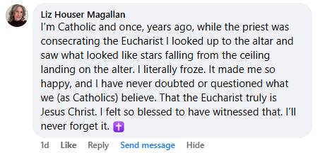 A miracle story was shared with me in February 2026.