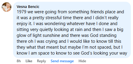A miracle story was shared with me in March 2026.