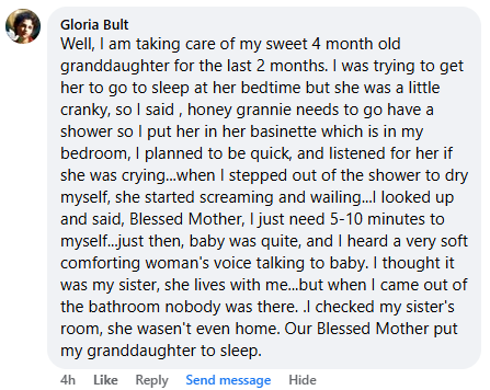 A miracle story was shared with me in March 2026.