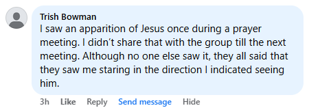 A miracle story was shared with me in February 2026.