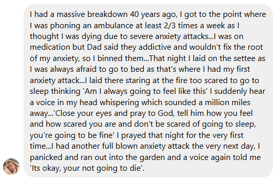 A miracle story was shared with me in March 2026.