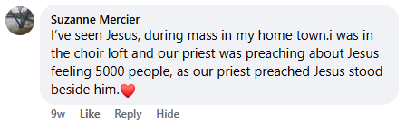 A miracle story was shared with me in April 2026.
