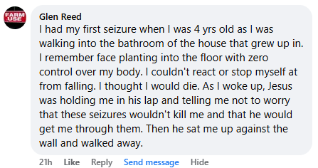 A miracle story was shared with me in April 2026.