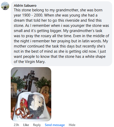 A miracle story was shared with me in April 2026.