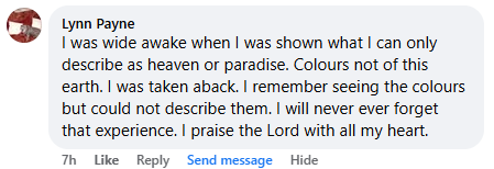 A miracle story was shared with me in April 2026.