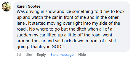 A miracle story was shared with me in April 2026.