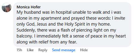 A miracle story was shared with me in May 2026.