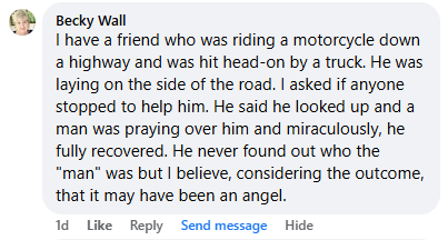 A miracle story was shared with me in May 2026.