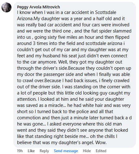 A miracle story was shared with me in June 2026.