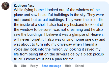 A miracle story was shared with me in June 2026.