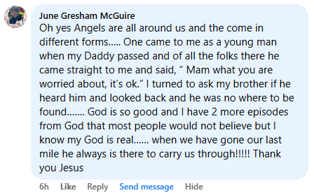 A miracle story was shared with me in June 2026.