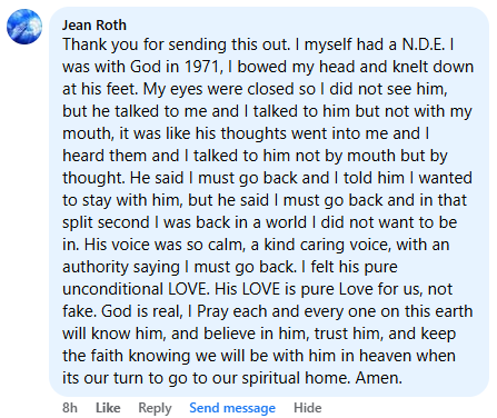 A miracle story was shared with me in July 2026.
