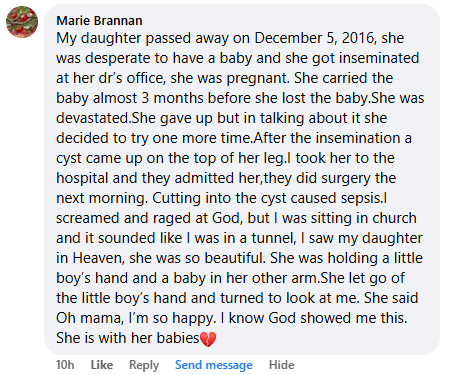 A miracle story was shared with me in July 2026.