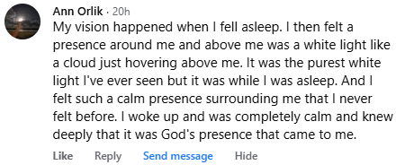 A miracle story was shared with me in July 2026.
