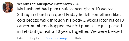 A miracle story was shared with me in July 2026.