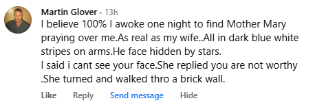 A miracle story was shared with me in August 2026.