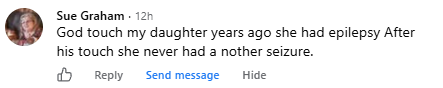 A miracle story was shared with me in September 2026.