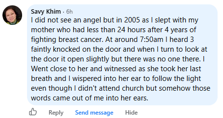 A miracle story was shared with me in September 2026.