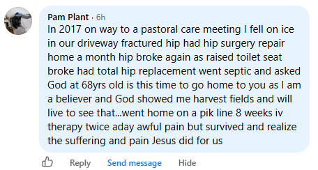 A miracle story was shared with me in October 2026.