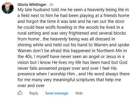 A miracle story was shared with me in October 2026.